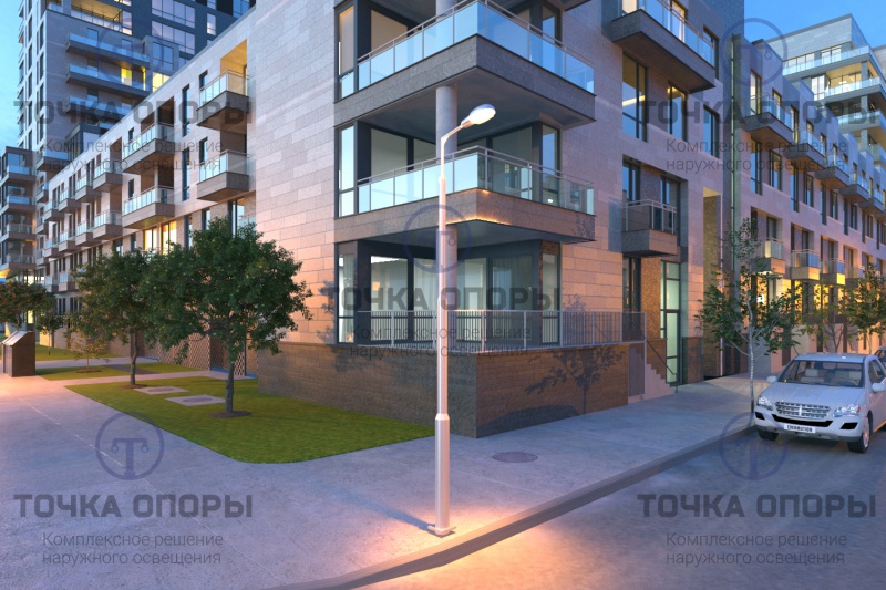 Опора освещения НФ-5