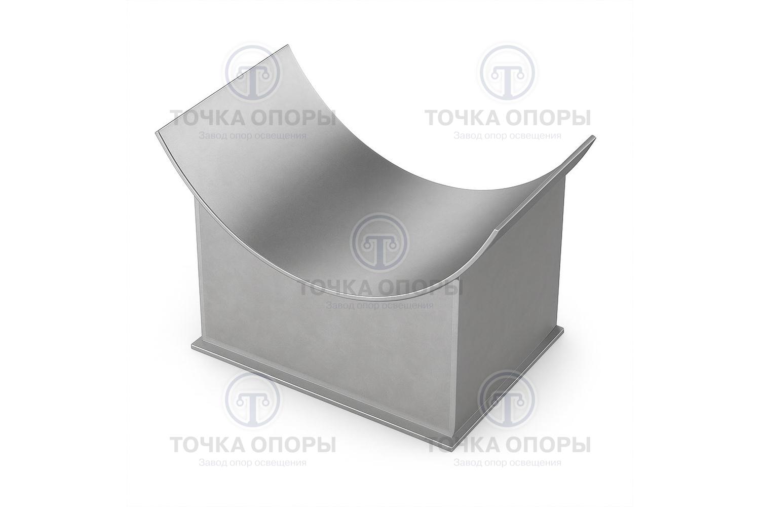 Опоры приварные неподвижные и скользящие МВН 124-63