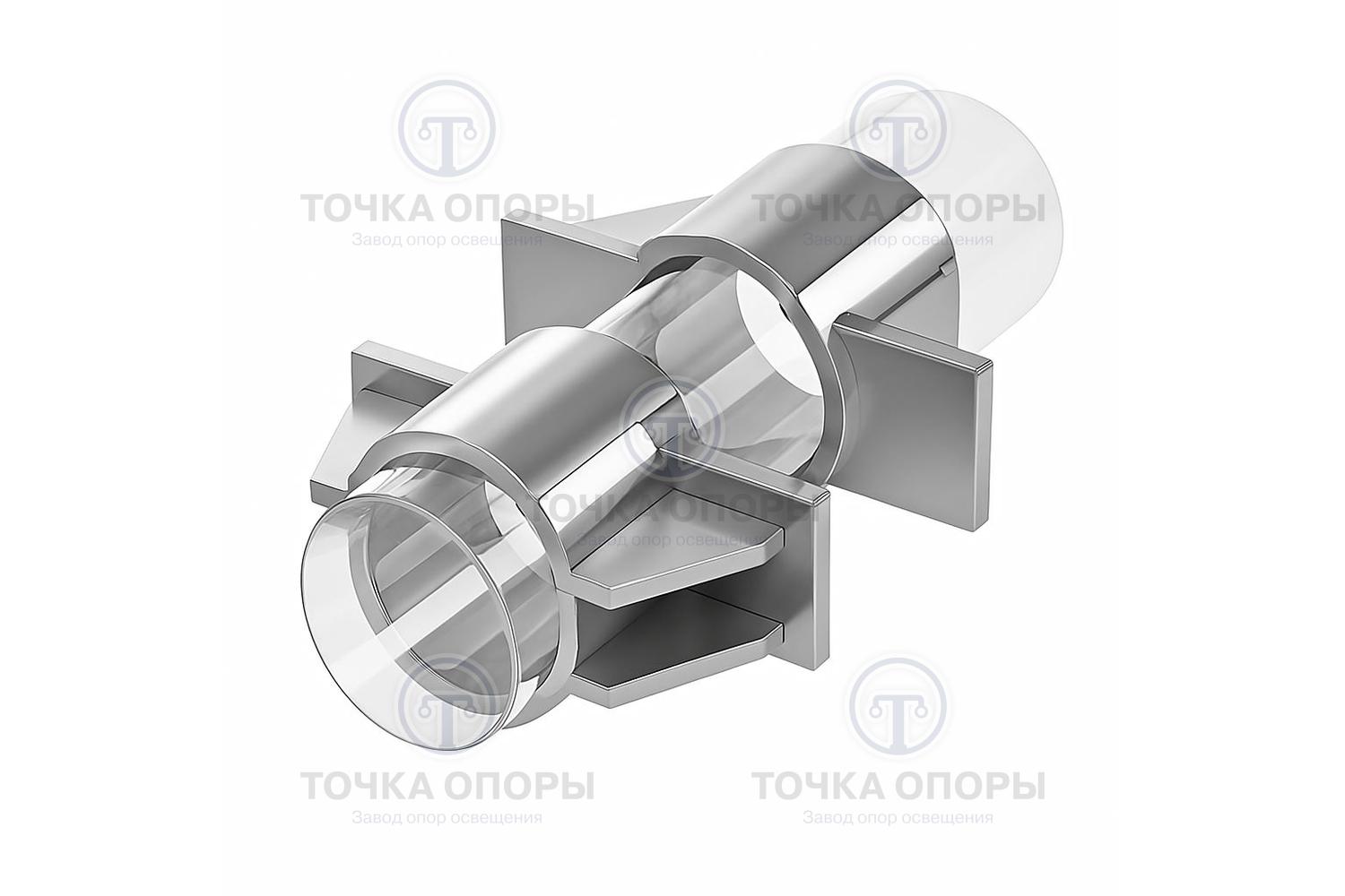 Опоры неподвижные лобовые двухупорные усиленные Т6.00.00.000 СБ