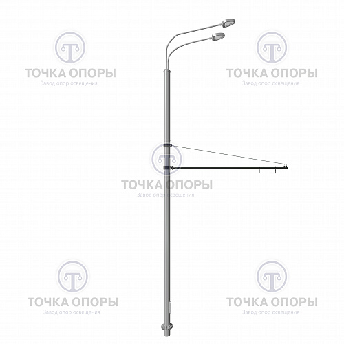 Чертеж опоры контактной сети ОГСКС.jpg Чертеж опоры контактной сети ОГСКС.jpg