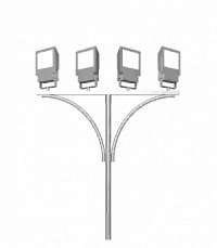 К61-1,5-1,0-1-0 прожекторный кронштейн