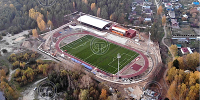 Поставка в город Красная Горбатка, стадион Олимп, мачт ВМОН-35 и опор НФГ-9