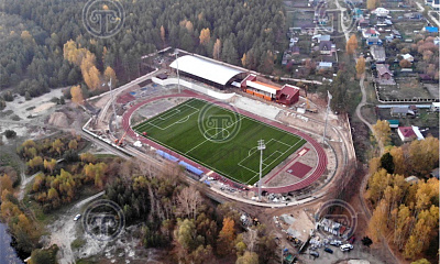 Поставка в город Красная Горбатка, стадион Олимп, мачт ВМОН-35 и опор НФГ-9