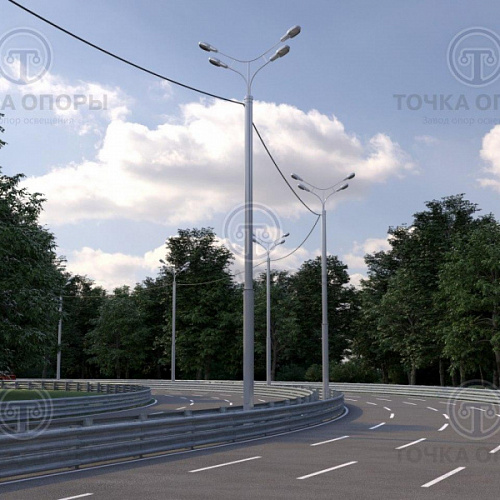 Опора освещения ОСф-0,7-9,0-2,5