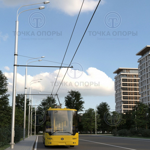 Опора контактной сети ТФГ-2500-10,0-01