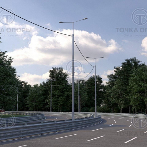 Опора освещения СП-300-9,0/11,0-01-ц