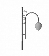 К42-1,0-0,5-12-5 подвесной однорожковый кронштейн