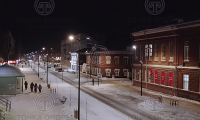 Поставка в город Глазов, для улицы Кирова и сквера, опор НФК-7 и НФК-5