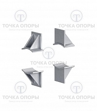 Опоры неподвижные двухупорные усиленные ТС-662.00.00 СБ