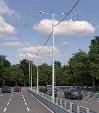 Опора освещения CФ-700-11,0-02-ц