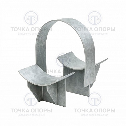 Опоры неподвижные хомутовые бескорпусные Т11.00.00.000 СБ