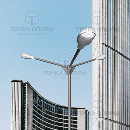 К3-1,0-1,0-/120-Ф4 трёхрожковый консольный кронштейн