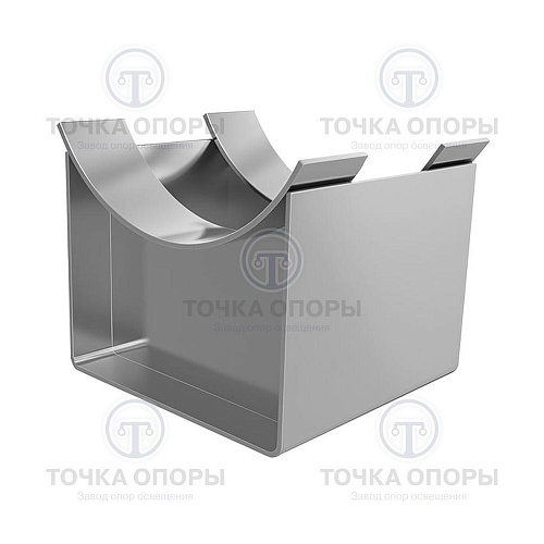 Опоры приварные скользящие удлиненные МН 4009-62