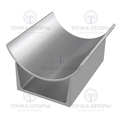 Опоры швеллерные скользящие направляющие МВН 148-67