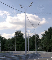 Опора освещения ОГС-0,4-8