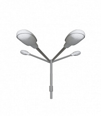 К4-1,0-1,0-/90-Ф4 четырехрожковый консольный кронштейн