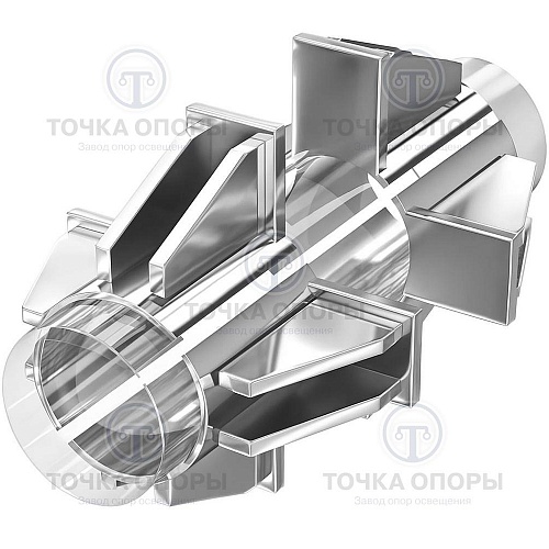 Опоры неподвижные лобовые четырехупорные усиленные Т7.00.00.000 СБ