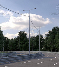 Опора освещения СП-400-8,5/11,0-01-ц